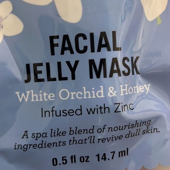 NWT BOLERO FACIAL JELLY MASK WHITE ORCHID & HONEY 0.5 fl‎ Oz - Picture 3 of 4